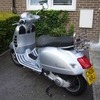 Vespa 250 GTS  silver