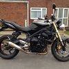 Triumph Street Triple with 3-1 Arrow Exhaust