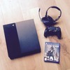 Unboxed PS4 with all cables, pad, headset and Destiny