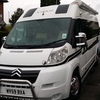 59 plt beautifull citreon relay maxi motorhome white leather 4 birth 3 awnings chrome bars, mirrors