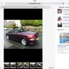 Purple 307cc convertible 2.0 peugeot