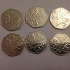 2014 Commonwealth Games in Glasgow 50p coins