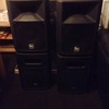 2 X EV SX300 SPEAKERS AND 2 X EV SB122 BASS BINS