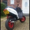 Piaggio typhoon (some mods) tax mot and v5