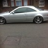 MERCEDES BENZ CL500, FULLY LOADED, TV, SAT NAV, 20" RIMZ, LOWERED, AMG BUMPER, MAD LOOKING CAR