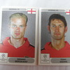 old dennis bergkamp and tony adams stickers