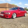 2002 Bmw 520i m sport lowered on coilovers and x5 alloys!!!