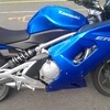 2007 Kawasaki ER6F  candy plasma blue,swap gsxr zx6 r6 sv650