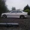 BMW e36 m50 2.5 coupe white drift ready