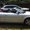 Silver audi a4 convertible 2.4v6
