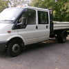 transit crew cab pick up tipper T350 04 model