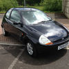 2004 54  Ford KA black very low miles   10 m MOT (SWAP 4 A CORSA)