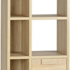 Cambourne 3 Drawer Display Unit in Sonoma Oak Effect Veneer