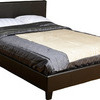 Prado 4' Bed in Black PU