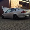 Bmw 325 M sport coupe slammed