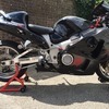Hayabusa full power drag bike