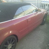 audi a4 cabriolet 2.4 v6 red