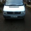 2003 Mercedes vito diesel van boarded inside