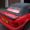 xr3i cabriolet boot spoiler mk3-mk4