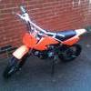 110cc semi-auto pitbike
