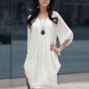 White Chiffon Dress