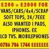 WANTED ALL BLOCKED MOBILE PHONES /I PADS /LAPTOPS/I PHONES TEL 07867861744