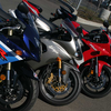 400-600cc Sport or Adventure Motorbike.