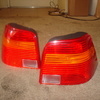 pair of vw golf tail lights