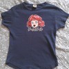 'Anime Head' Skinny Fit T-Shirt, Blue