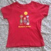 Button Moon Skinny-Fit Red T-Shirt.
