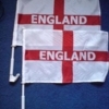 2 england window flags