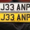 private plate.    J33AN P