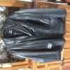 Men's leather coat size large