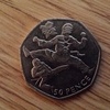Olympic taekwondo 50p coin