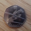 Olympic equestrian 50p coin