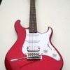 Red electric guitar Yamaha