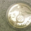 24cr gold plated german nazi coin