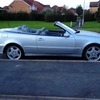 Mercedes clk 320 convertible auto/tiptronic for sale/swap