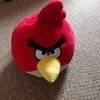 Large Angry Birds Red Plush with sounds