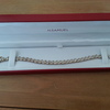 14 carat gold and diamond bracelet