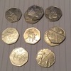 Olympic 50p coins