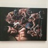 joe calzaghe painting signed by N howell of blackwood