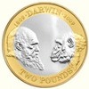 Charles Darwin £2 Coin