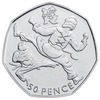 Taekwondo Olympic 50p Coin