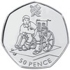 Boccia Olympic 50p Coin