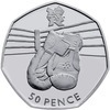 Boxing Olympic 50p Coin