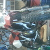 honda crm 250 project.road registered