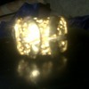 gents 9ct gold double buckle ring