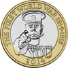 First World War Kitchener £2 Coin
