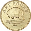 Gibraltar Neanderthal Skull £1 Coin